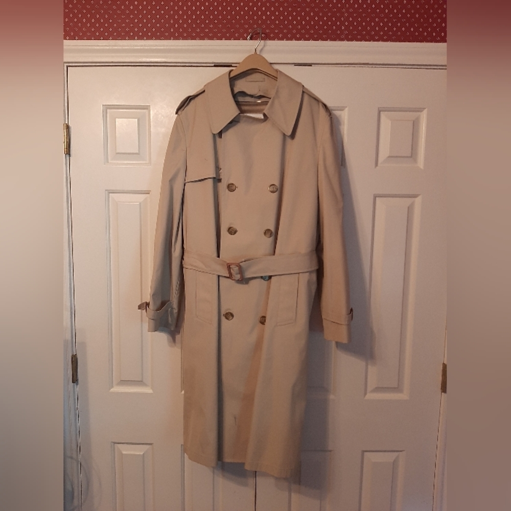 Vintage London Fog Douglas Double Breasted Maincoat 42L